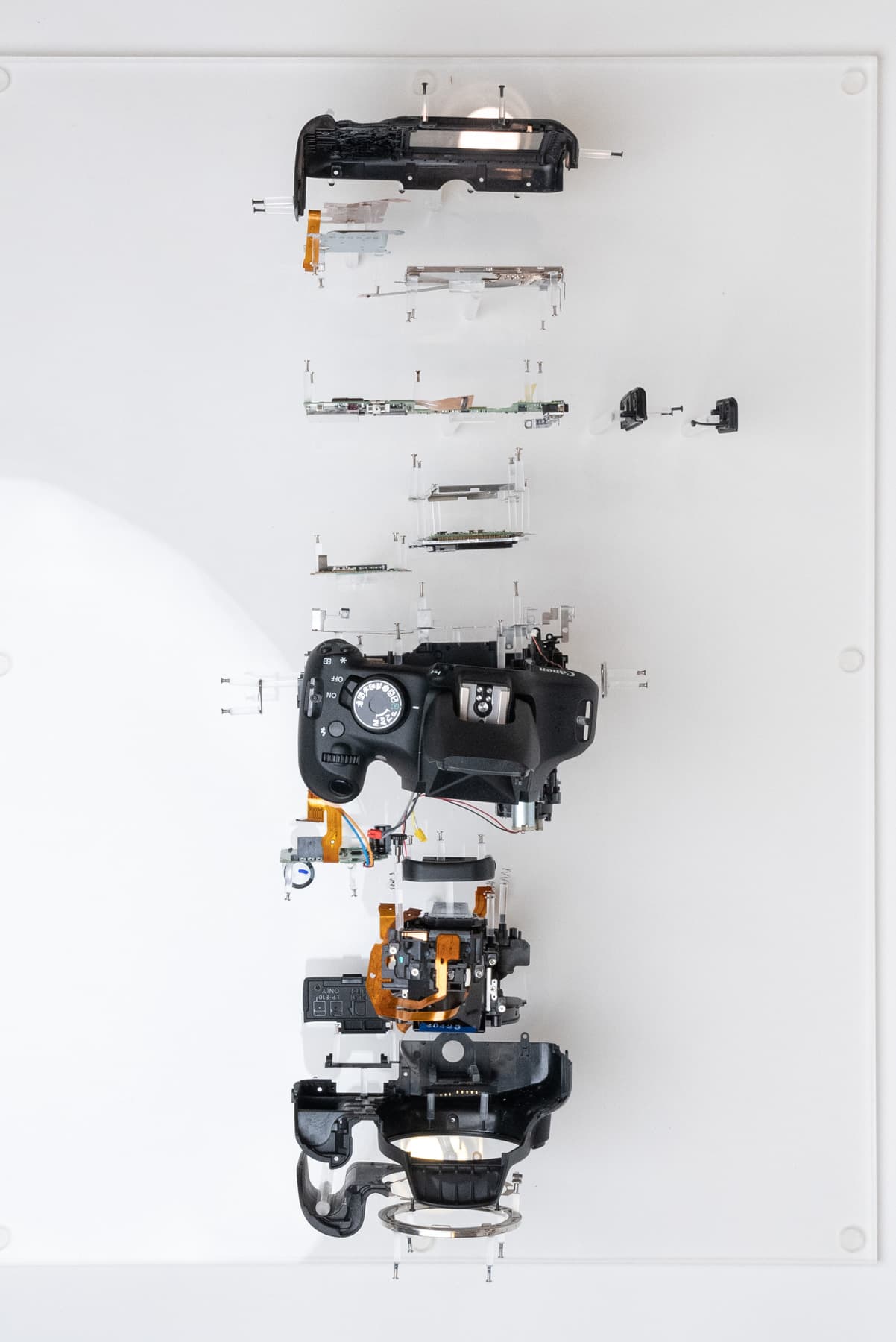 Top view of the final model.
