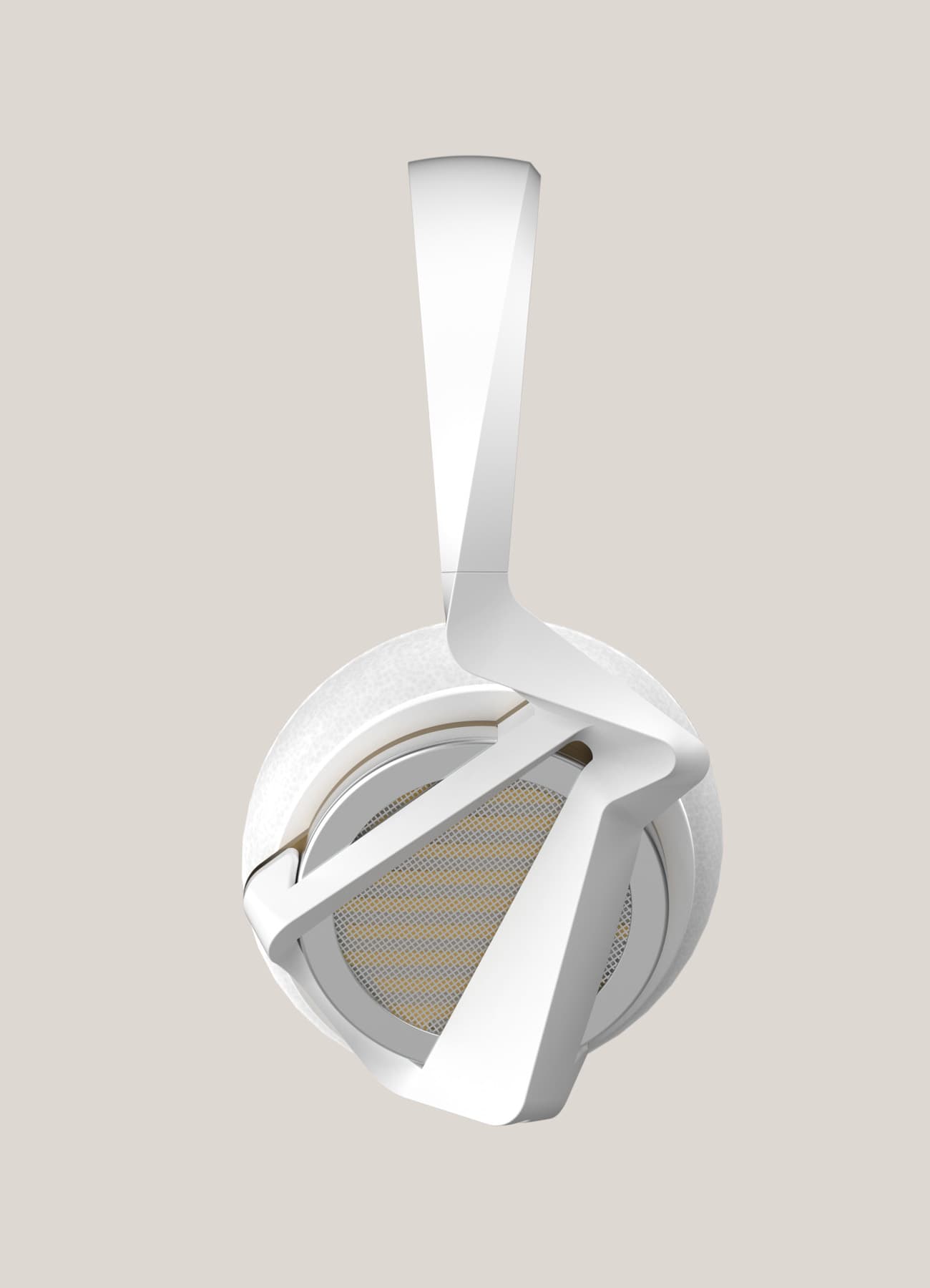 Side view of the P-Frame. It looks quite similar to the sketch from the same viewpoint.